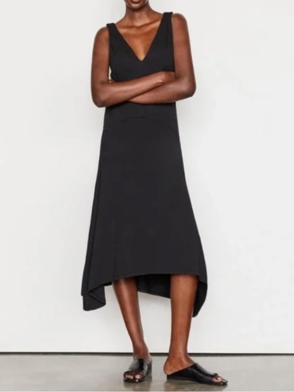 Frame Black Sleeveless Dress sz XS